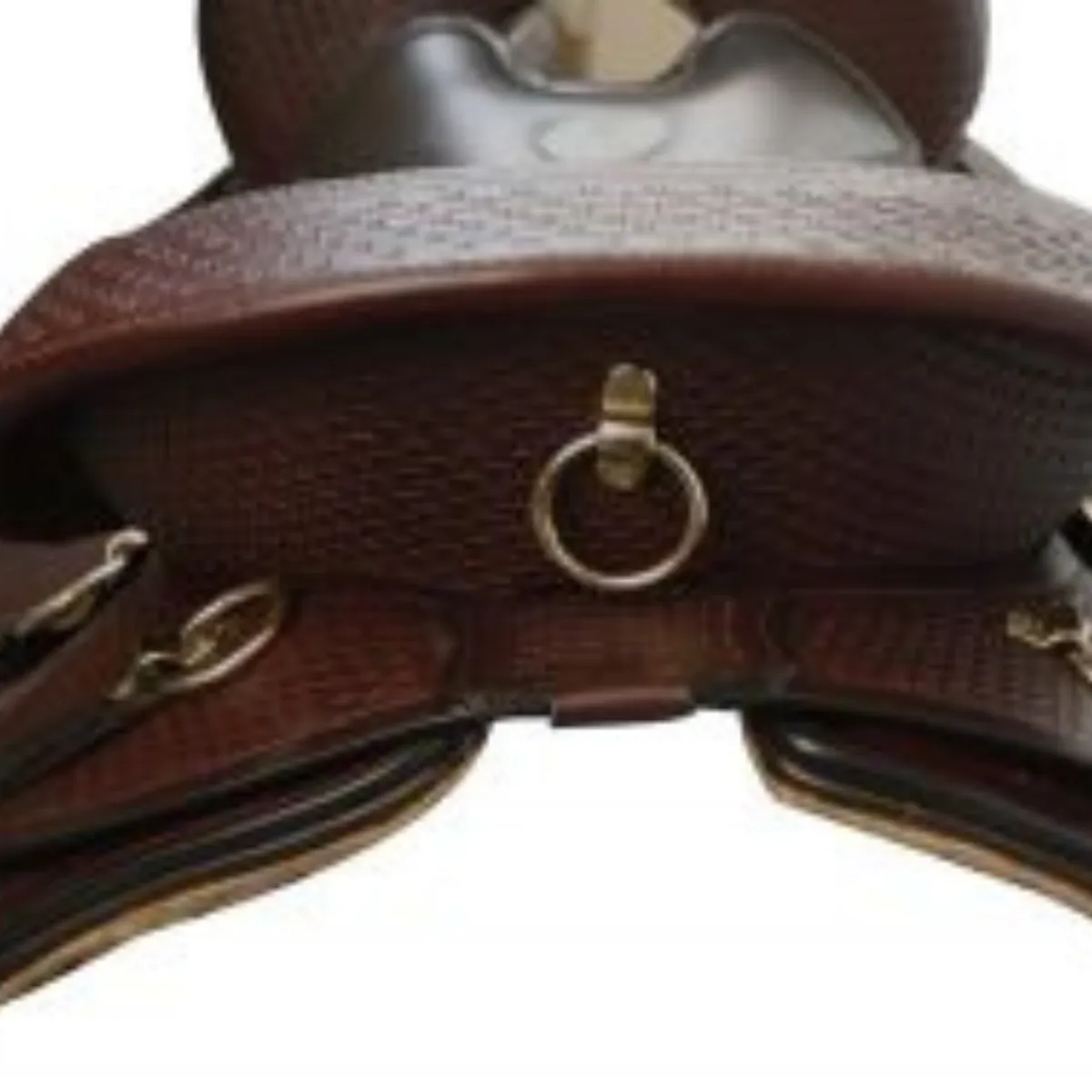 16" DOUBLE T ARGENTINA LEATHER TRAIL SADDLE