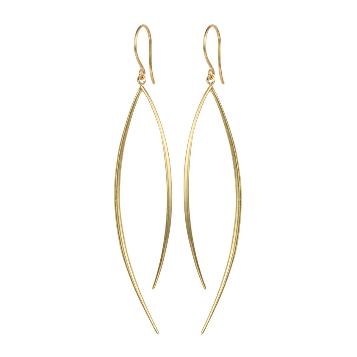 18K Gold Large O’ Earrings