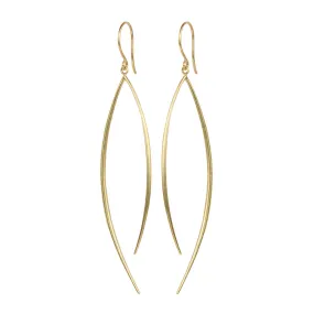 18K Gold Large O’ Earrings