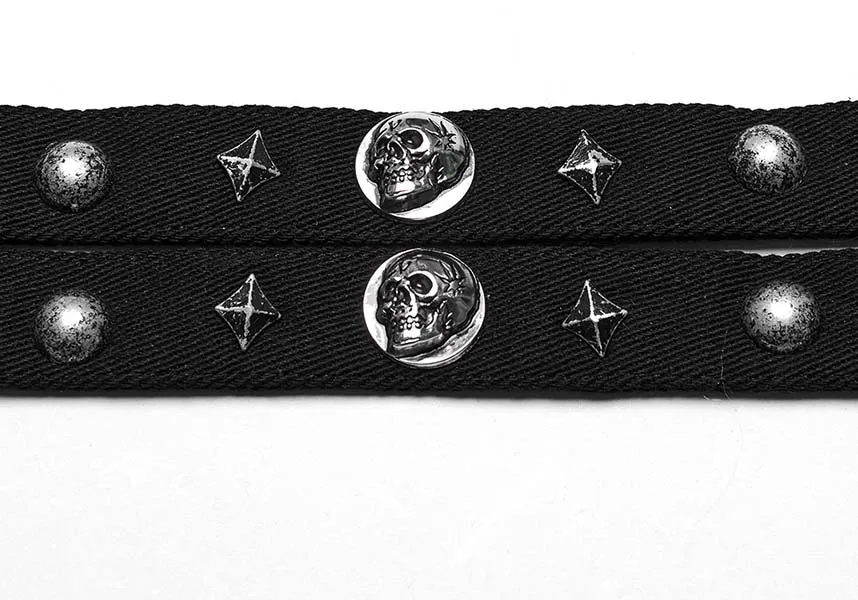 Amaris [Black] | STUDDED CHOKER