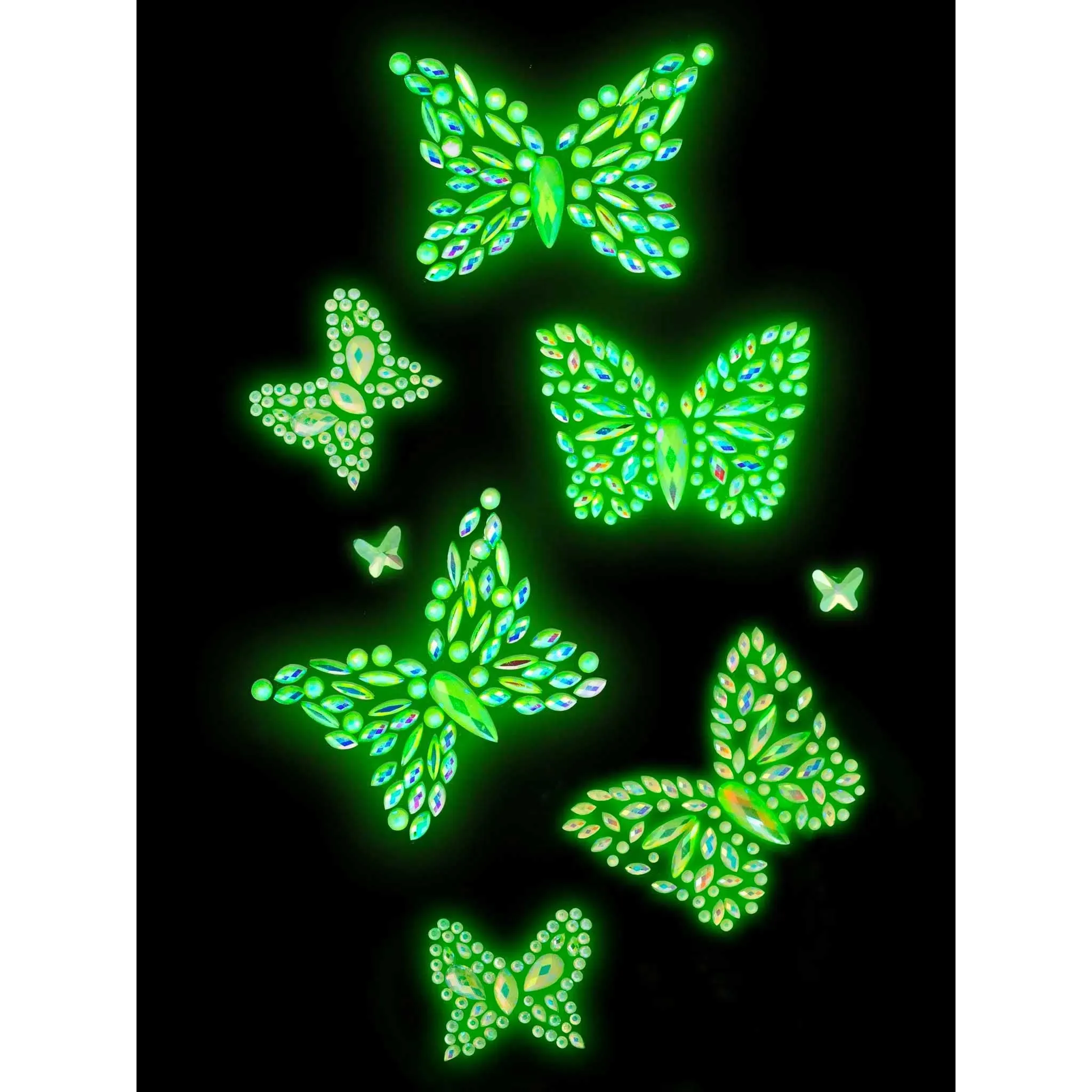 Aurelia Glow in the Dark Body Jewels Sticker