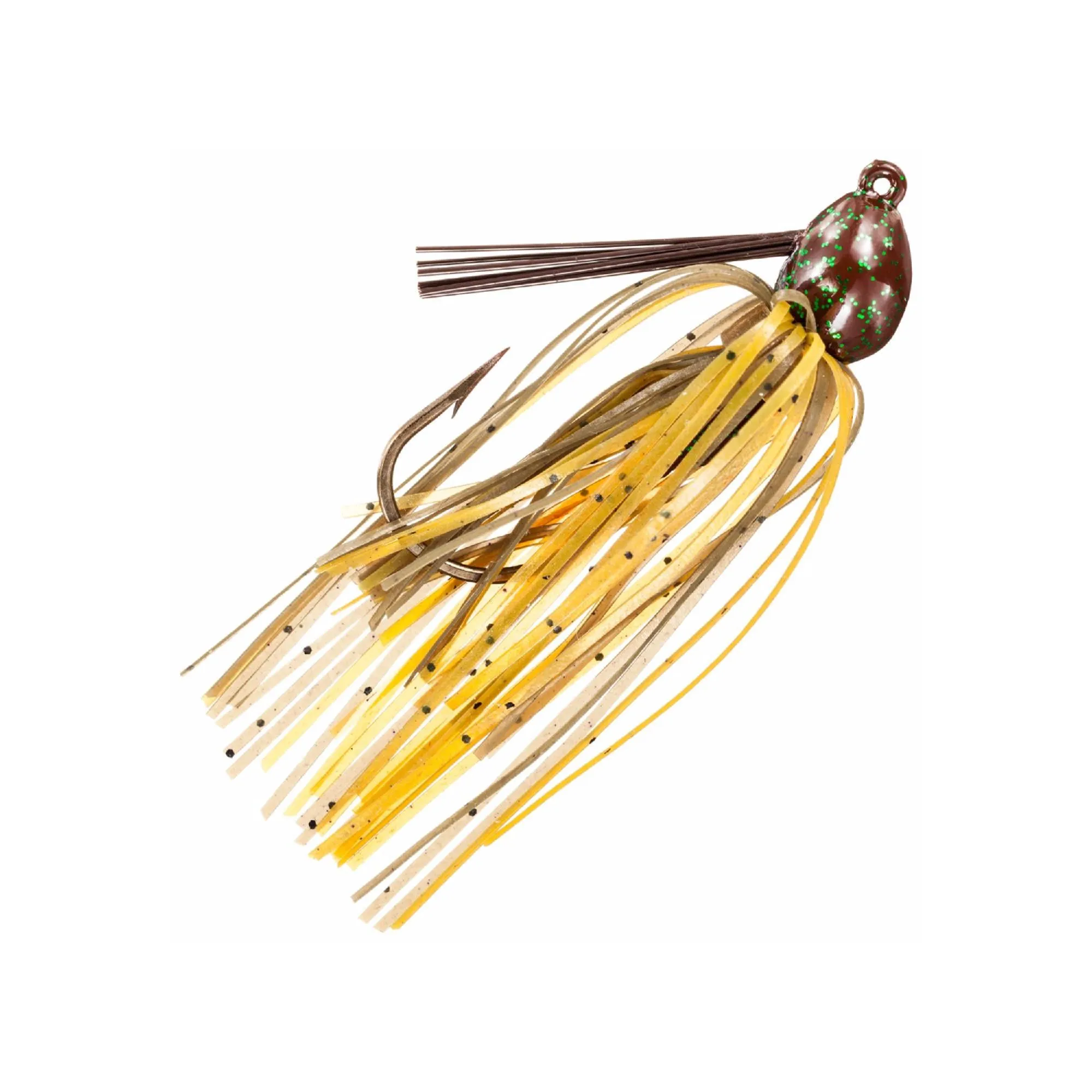 Bitsy Bug Mini Jig Lure - 3-16 oz Weight, Green Crawfish, Per 1