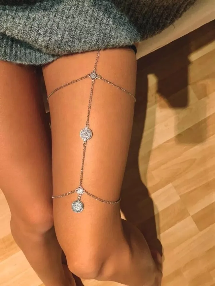 Boho Shimmy Leg Chain