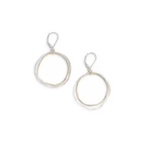 Caldera Two Tone Earrings