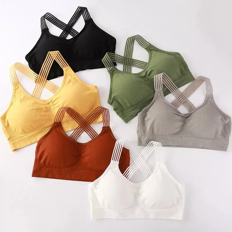 Crop Tops Sport Bra