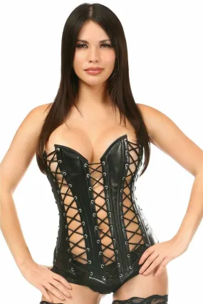 Deluxe Lace-Up Steel Boned Over Bust Corset