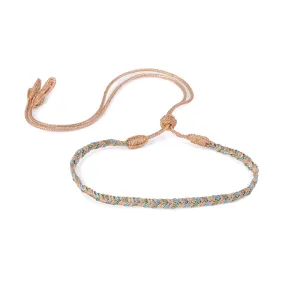 Eya n°2 Choker n°2 Peach Pistachio