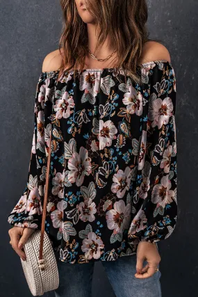 Floral Off Shoulder Blouse