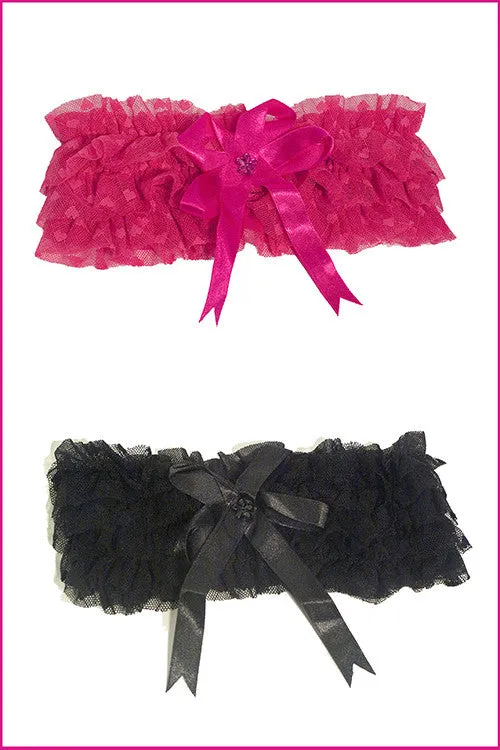 Frills Wedding Garter