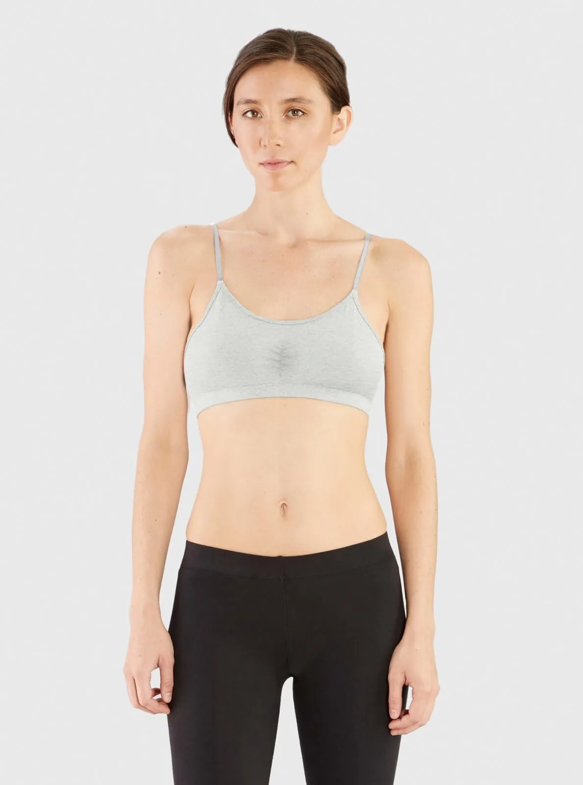 Ruched Bralette Grey by Miakoda