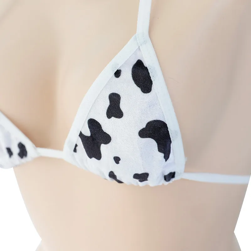 Seven Piece Cow Lingerie Set