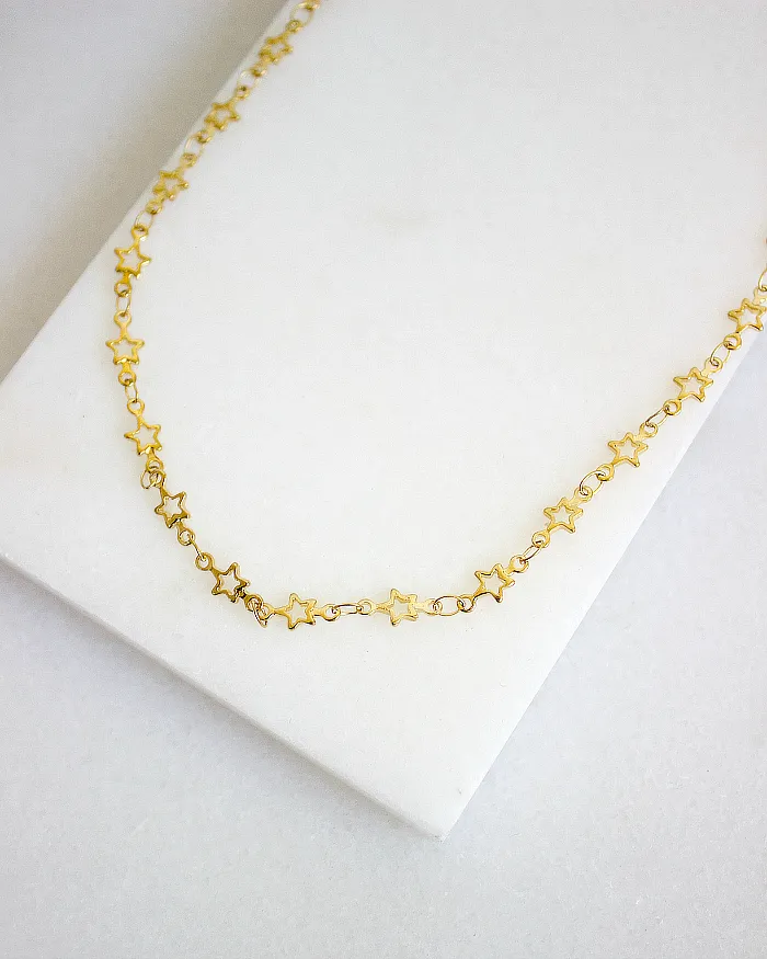 Starry Night Choker (Gold)