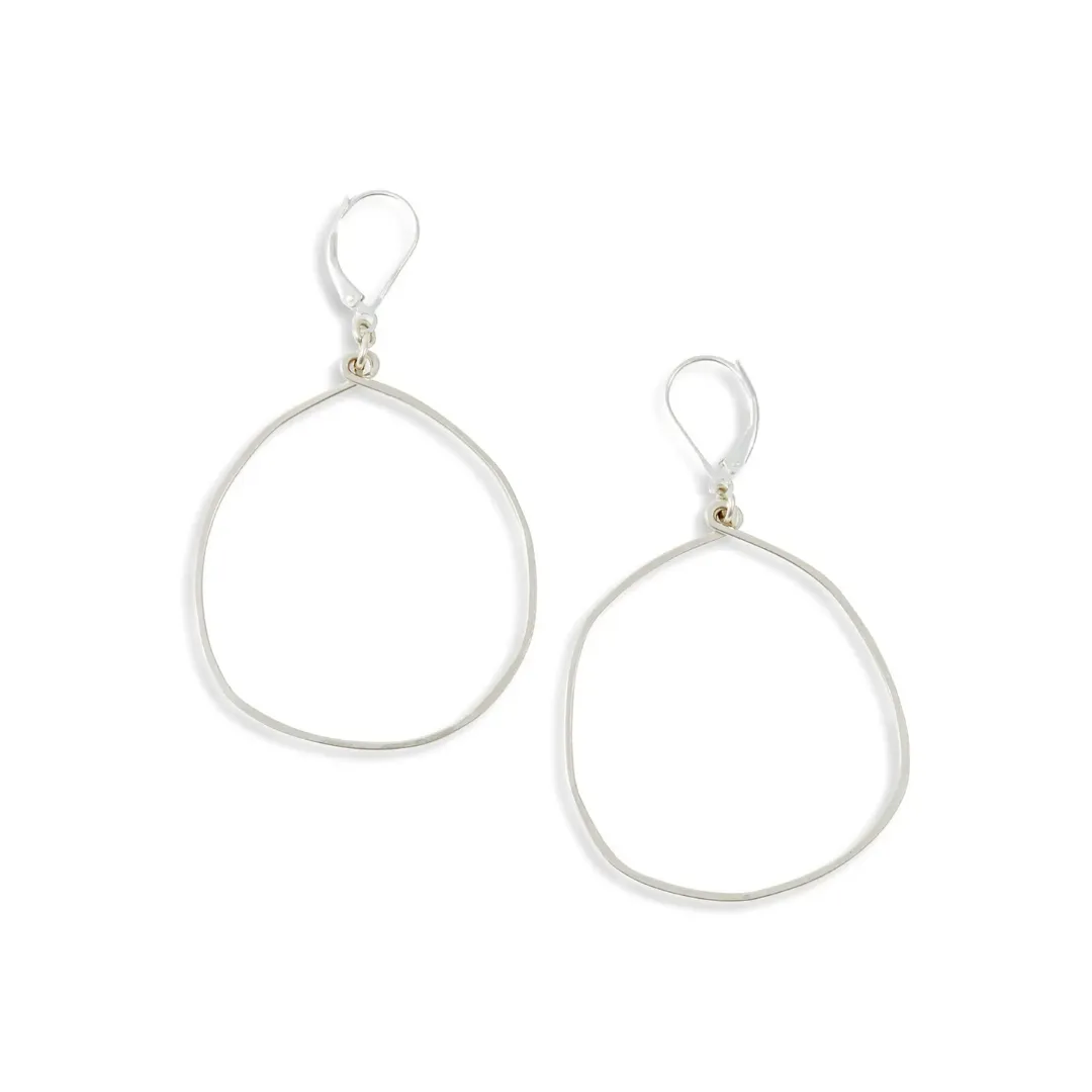 Wander Silver Earrings